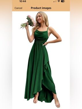 Bolodoo Emerald Green Bridesmaid Dress